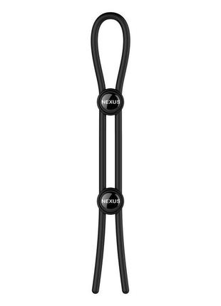 Ерекційне кільце nexus forge double adjustable lasso — black