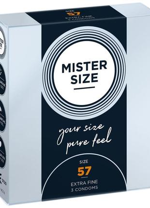 Mister size 57 (3 pcs)