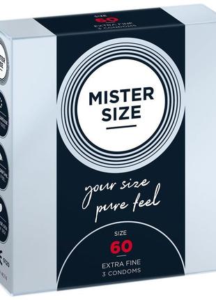 Mister size 60 (3 pcs)
