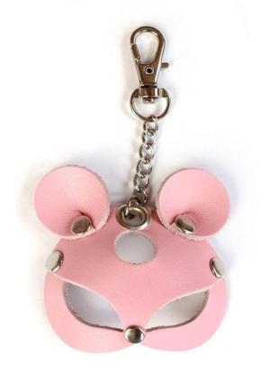 Брелок на карабіні для ключів art of sex mouse, рожевий