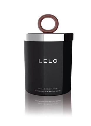 Масажна свічка lelo massage candle vanilla & creme de cacao