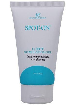 Стимулюючий гель для точки g doc johnson spot-on g-spot (56 гр...