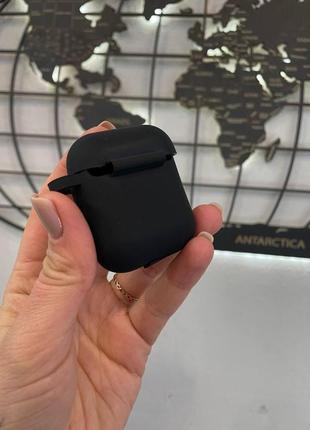 Чохол для навушників silicone case для airpods 1/2,чохол для навушників аірподс 1/23 фото