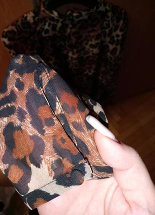 Блуза леопардового принта7 фото