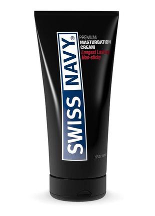 Крем для мастурбації swiss navy masturbation cream 150 мл