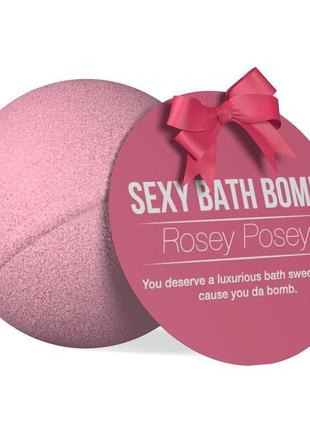 Супербомбочка для ванни dona bath bomb — rosey posey (128 г), ...