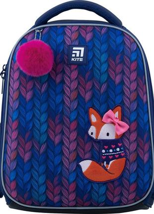 Рюкзак шкільний каркасний kite education fox k22-555s-1 + гара...