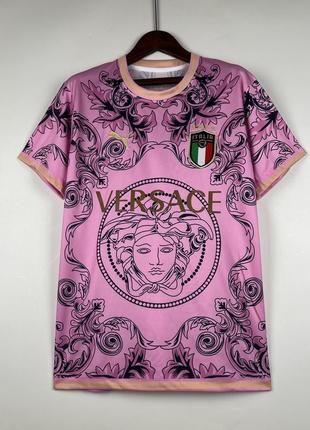 Футболка итальялия puma versace спортивная футбольная форма italia пума унисекс1 фото