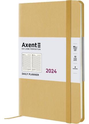 Щоденник 2024 axent partner lines 8815-24-53-a, 145x210 мм, пі...