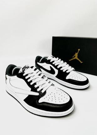 Стильные кроссовки nike jordan 1 low x travis scott cactus jack4 фото