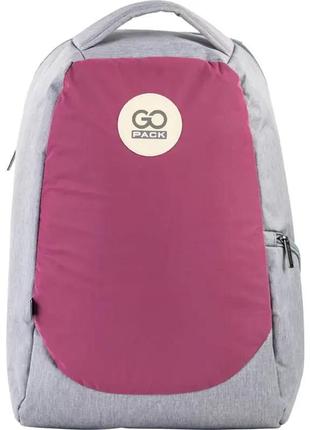 Рюкзак gopack сity 169-1 сірий, рожевий