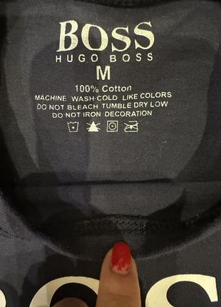 Базовая футболка hugo boss2 фото