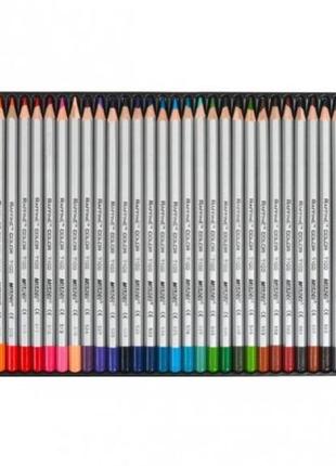 Олівці кольорові marco raffine 36 кольорів в метал. кейсі2 фото