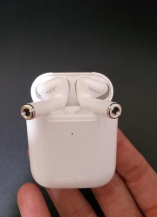 Безпровідні навушники airpods 2 1:17 фото