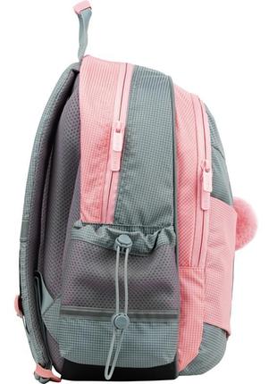 Рюкзак шкільний kite education gray & pink3 фото