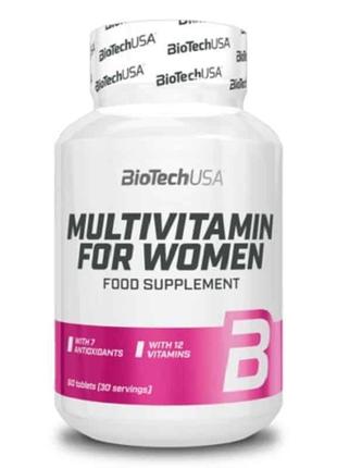 Вітаміни biotech multivitamin for women 60 таб