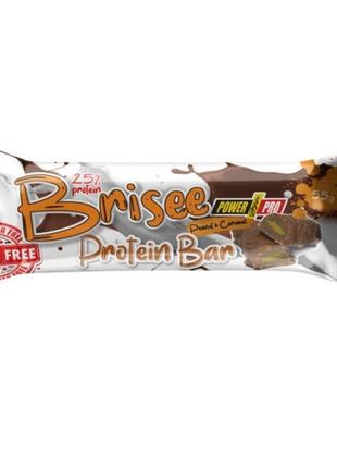 Батончик протеїновий power pro 25% brisee protein bar sugar fr...