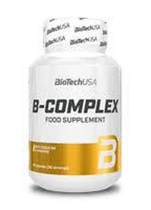 Вітаміни biotech usa b-complex 60 таблеток