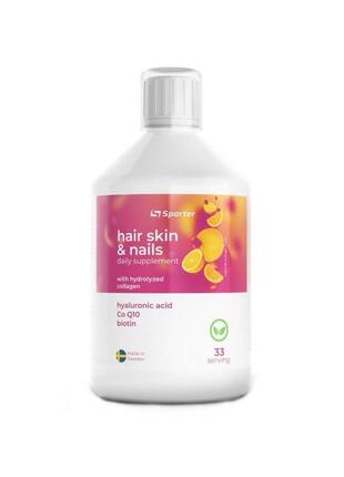 Добавки для шкіри волосся нігтів sporter mega hair skin&nails;...