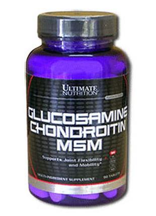 Для суглобів і зв'язок ultimate nutrition glucosamine chondroi...