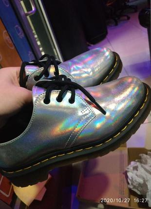 Dr martens туфли мартинсы глиттерные очень красивые1 фото