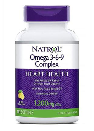 Риб'ячий жир natrol omega-3 1000 мг 30% 90 софт гель капсул