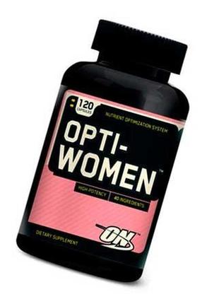 Вітаміни optimum nutrition opti women 120 капсул