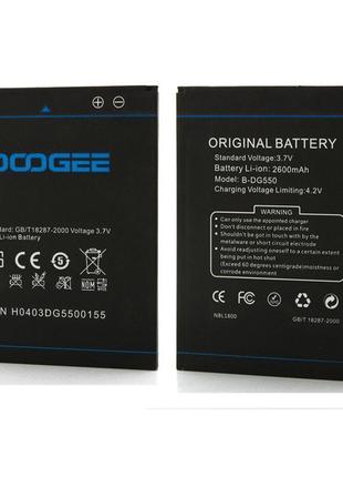 Батарея doogee b-dg550 (dg550 dagger) 2600 mah