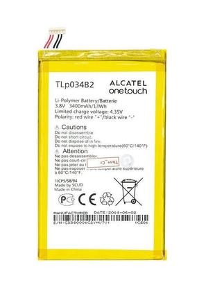 Батарея alcatel tlp034b1 / tlp034b2 (8020d one touch hero, 705...