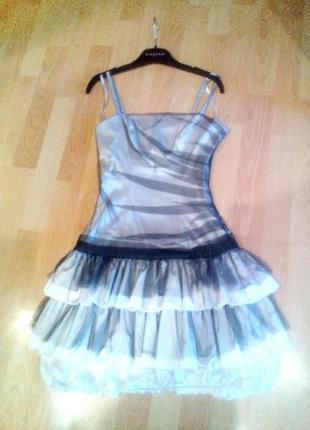Дизайнерське плаття випускне вечірній mirachel (франція)1 фото