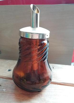 Сахарница мерная из цветного стекла