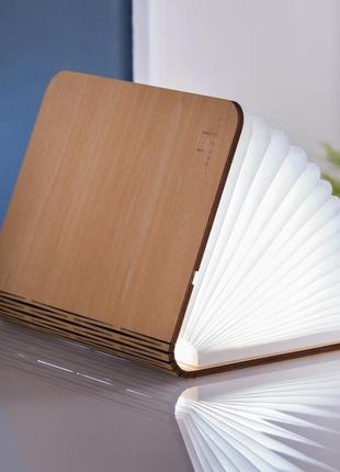 Світильник-книга "maple smart" міні, дерево клен