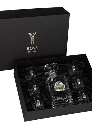 Набір для горілки «генеральський» 7 предметів boss crystal, гр...