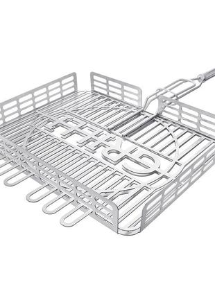 Решітка-гриль для барбекю з харчової неіржавкої сталі 1,5 мм 3...
