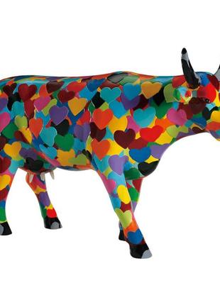 Колекційна статуетка корова heartstanding cow, size l