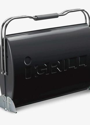 Портативний вугільний гриль i-grill o-grill чорний