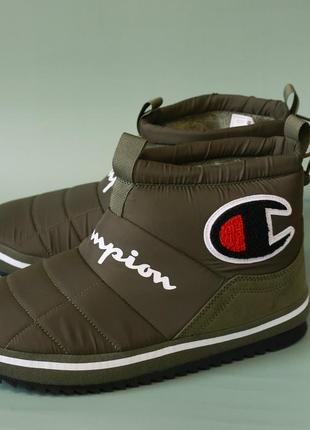 Champion rally bootie дутые мужские ботинки оригинал!
