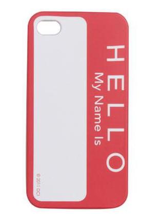 Чохол для iphone 4/4s "hello"