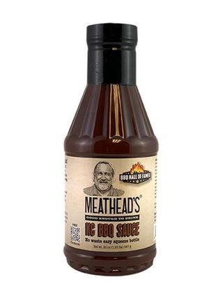 Барбекю соус "meathead"s amazing" good enough to drink (сша)