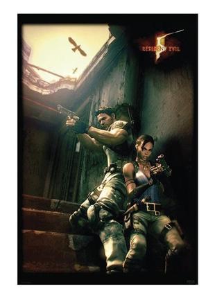 Постер "resident evil 5" 61 x 91,5 см