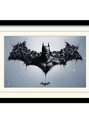 Постер в рамі "batman arkham origins (logo)" 30 x 40 см