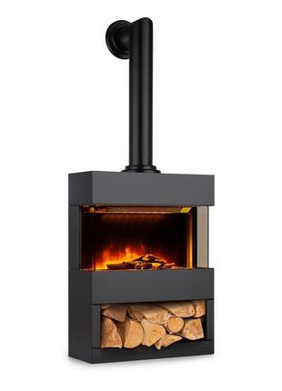 Klarstein zermatt electric fireplace 900/1800w термостат полум...