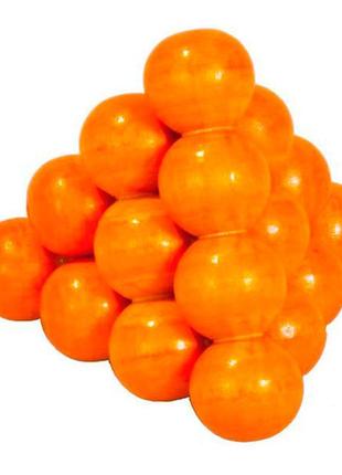 Головоломка iq-тест "помаранчеві кульки", дерев'яна