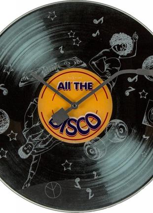 Годинники настінні "all the disco" ø43 см1 фото
