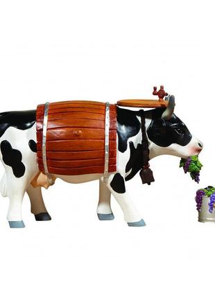 Колекційна статуетка cow parade корова clarabelle the wine cow...