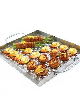 Деко для гриля перфороване 39х33*2.5 см broil king 69712