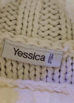 Белый свитер yessica l2 фото