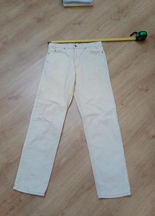 Джинсы бежевые levi's 550 related fit  
skinny w 33 l 32 
 made in u.s.a