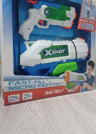 Набор водяных бластеров x-shot warfare fast fill