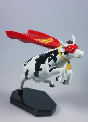 Колекційна статуетка cow parade корова super cow, size m6 фото
